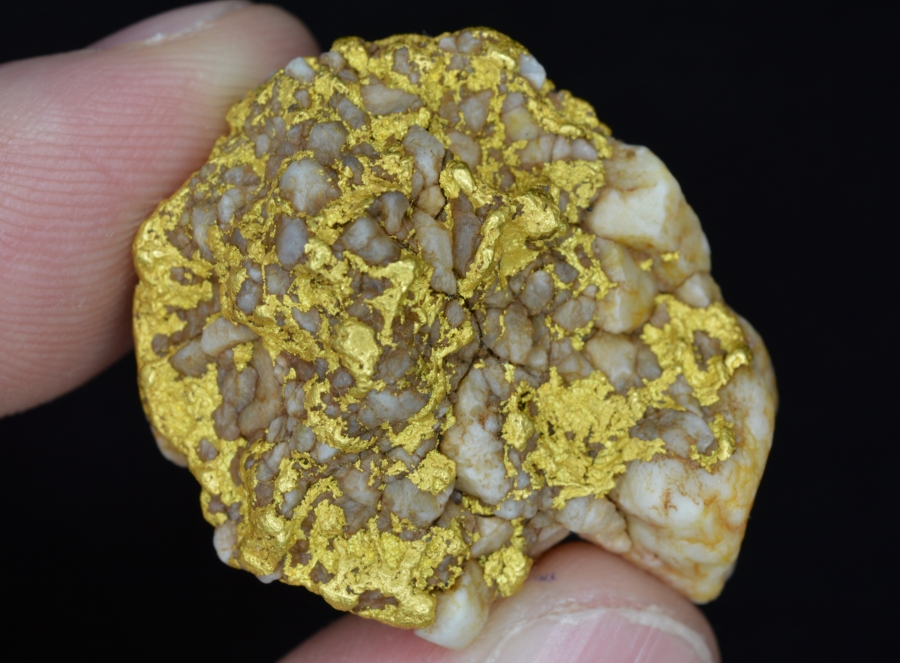 44.5 Gram California Gold & Quartz Specimen